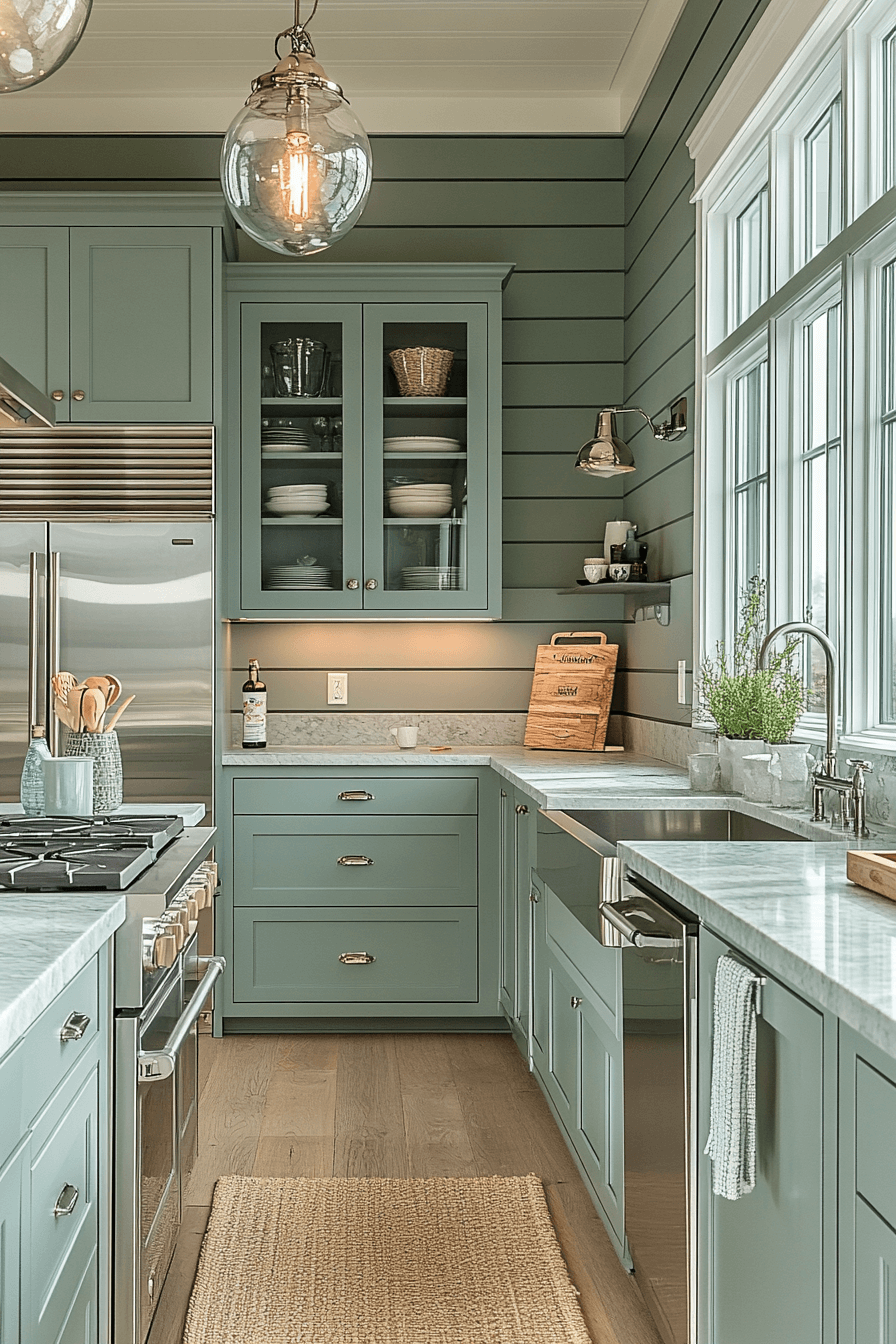 coastal cottage kitchen