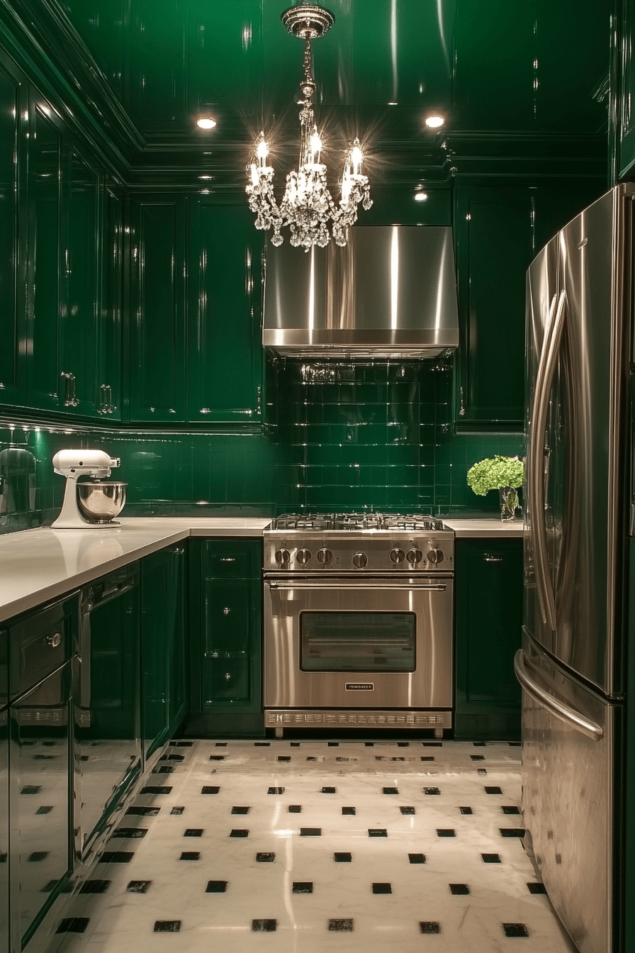 modern victorian kitchen