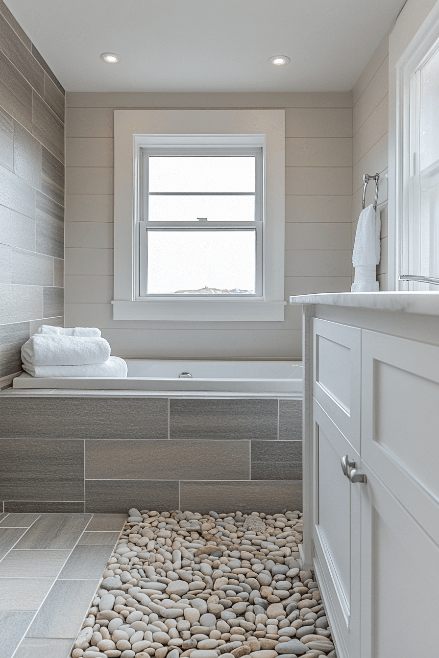 coastal cottage bathroom