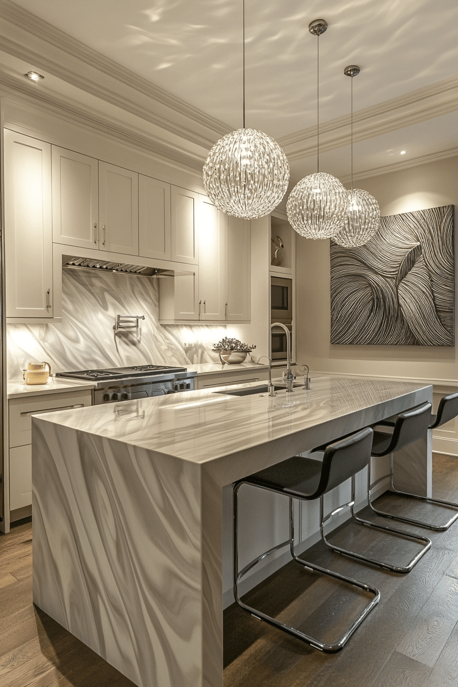 modern victorian kitchen