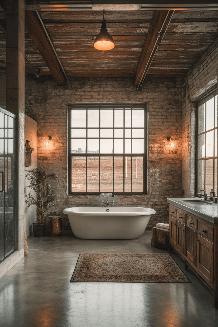 industrial bathroom ideas