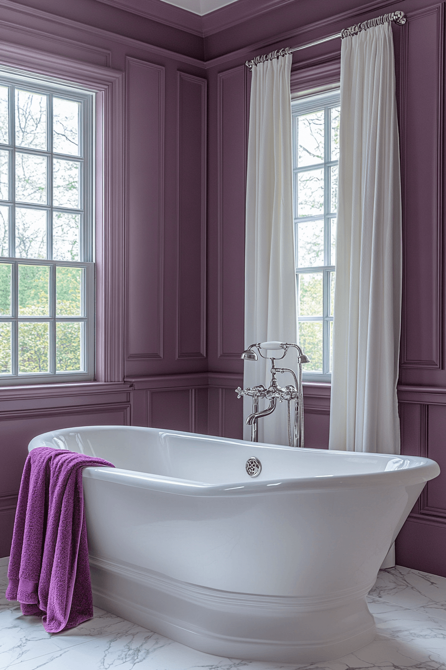 modern victorian bathroom