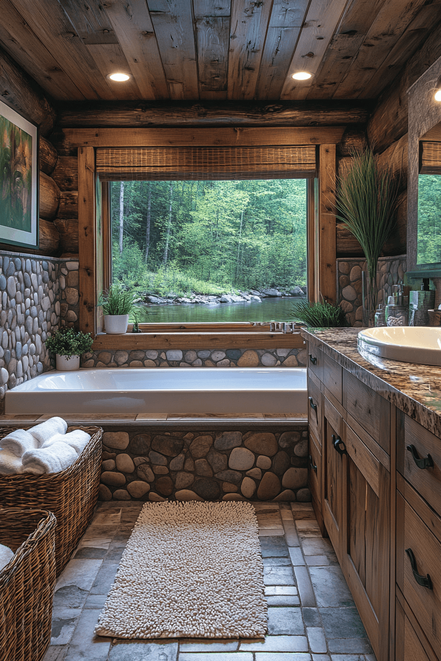 cabin bathroom