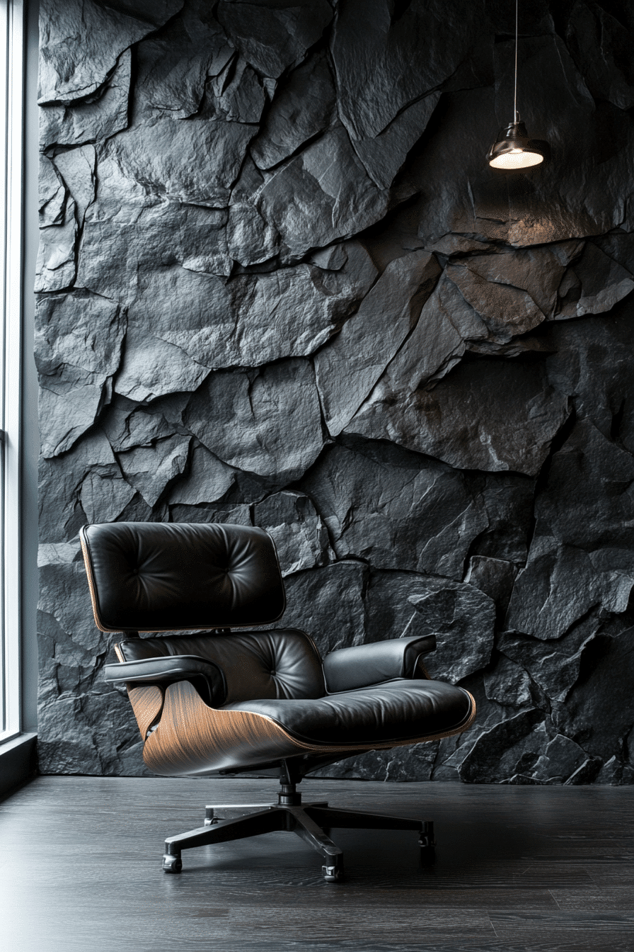 stone wall interior