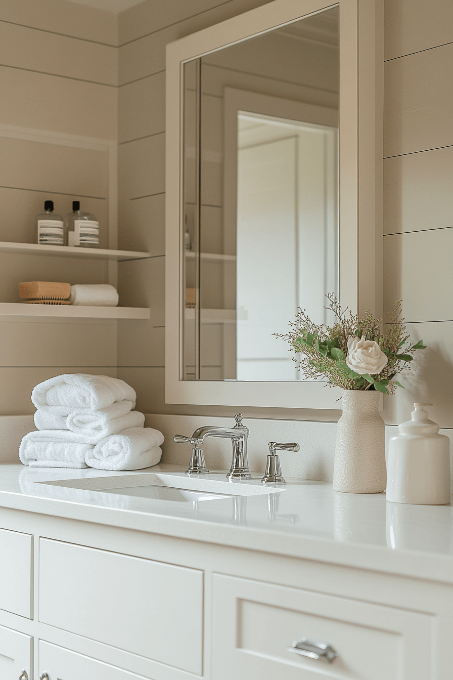 old cabin interior bathroom