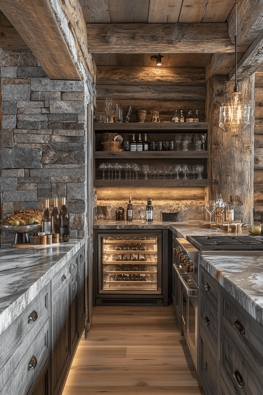 cabin kitchens