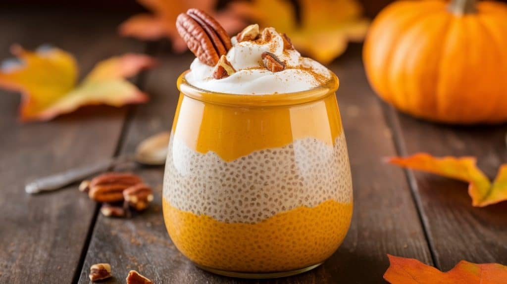 Pumpkin Spice Chia Pudding