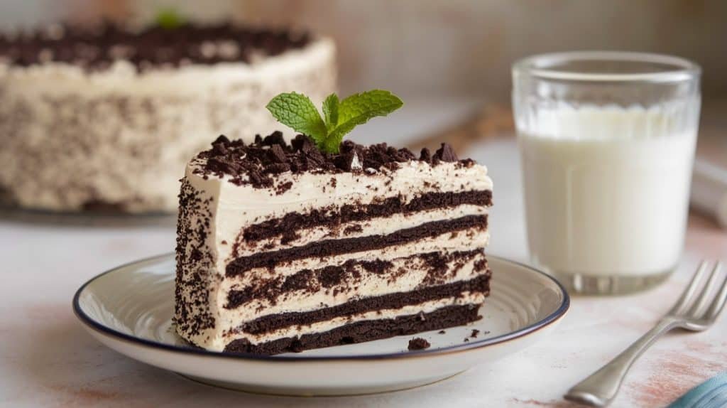 No-Bake Oreo Icebox Cake