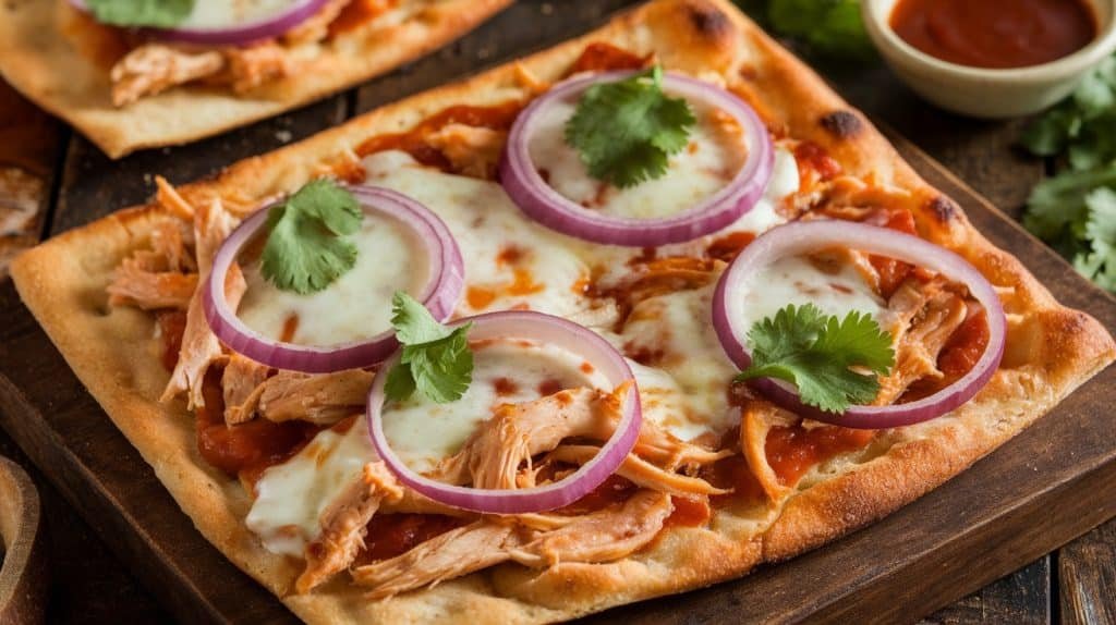 BBQ Chicken Flatbread Pizza