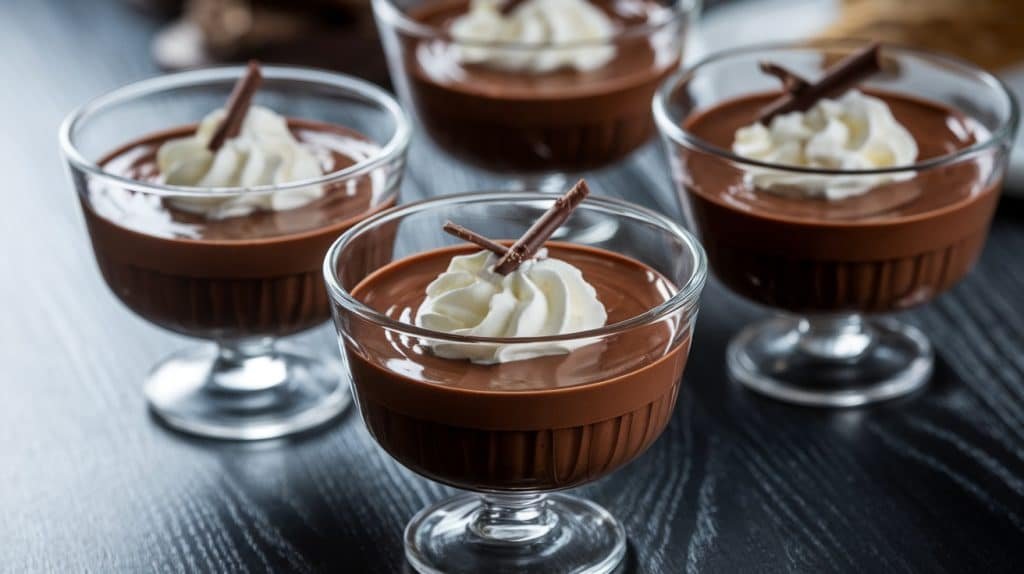 Velvety Dark Chocolate Pots de Crème