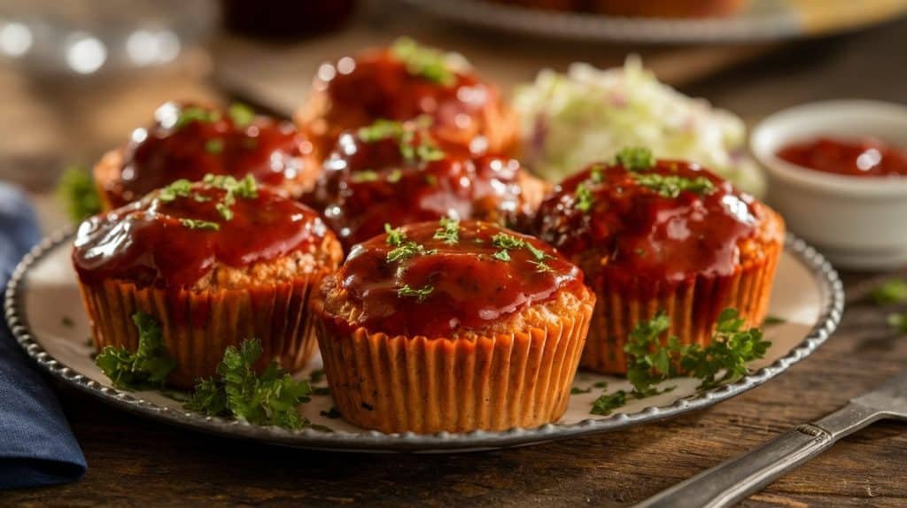 BBQ Meatloaf Muffins