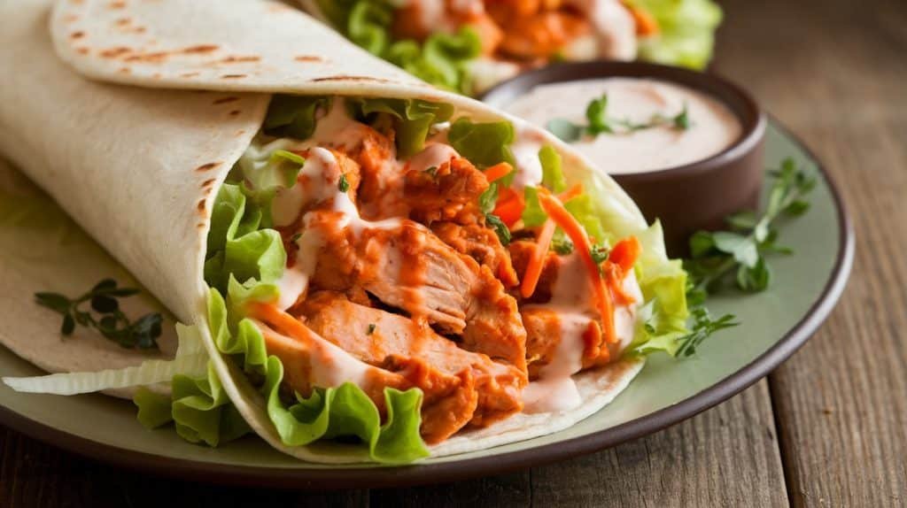 Buffalo Chicken Wraps