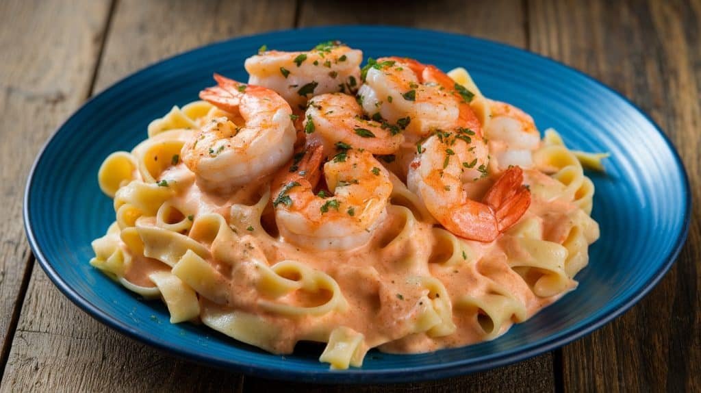 Cajun Shrimp Alfredo Pasta