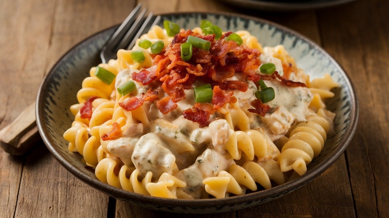 Chicken Bacon Ranch Pasta
