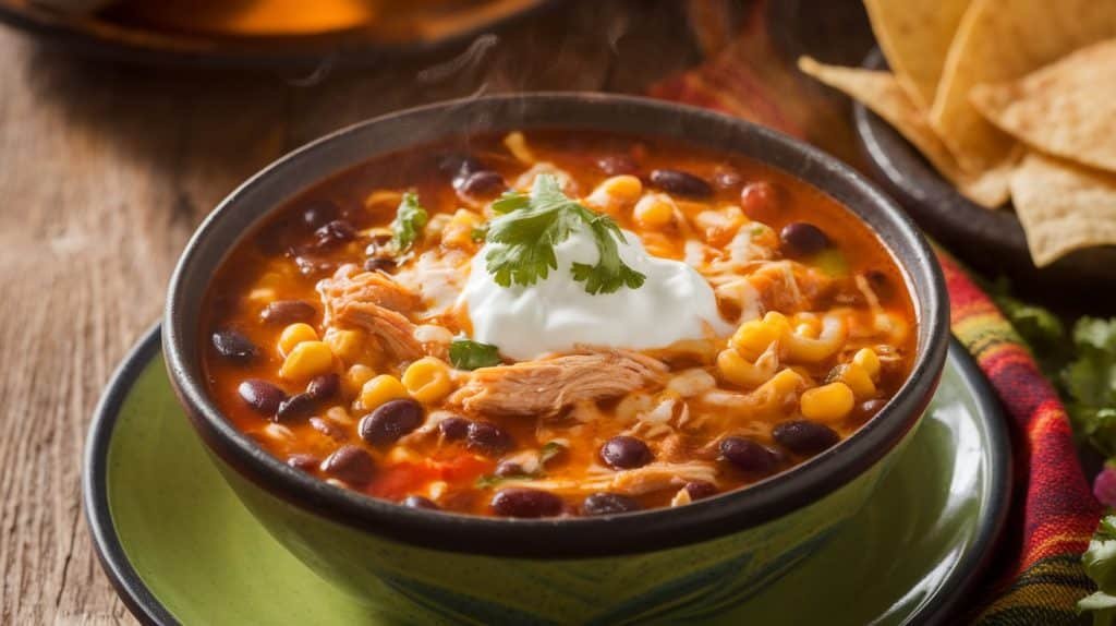 Chicken Enchilada Soup