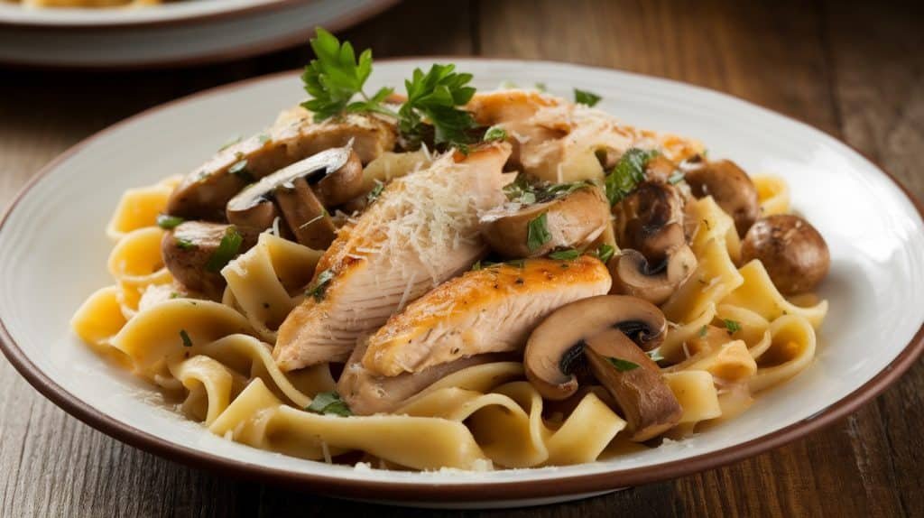 Chicken Marsala Pasta