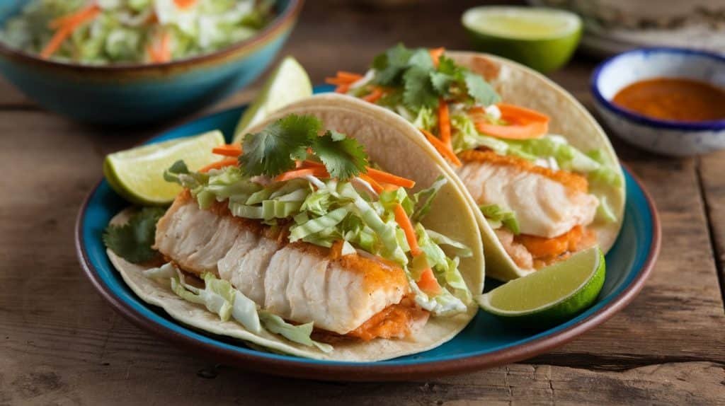 Crispy Baked Fish Tacos