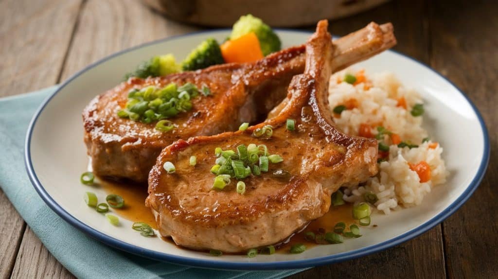 Honey Garlic Pork Chops