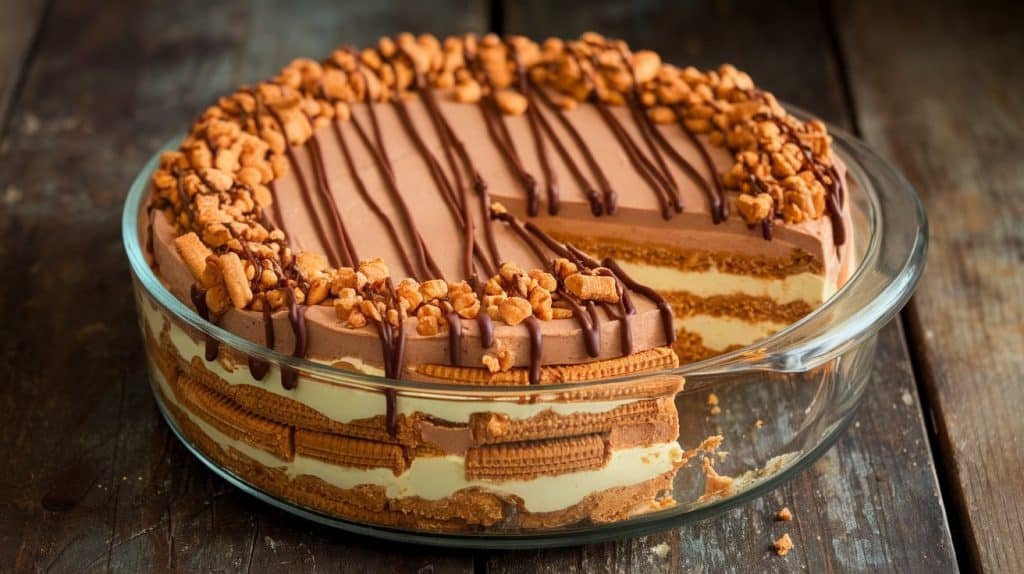 Layered Biscoff Cookie Delight
