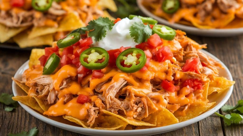 Pulled Chicken Nachos