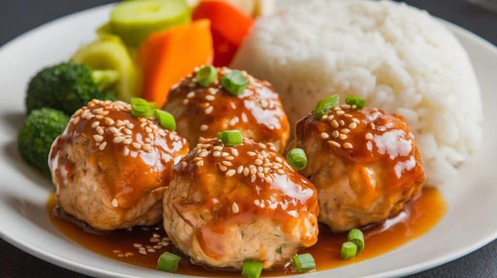 Teriyaki Chicken Meatballs