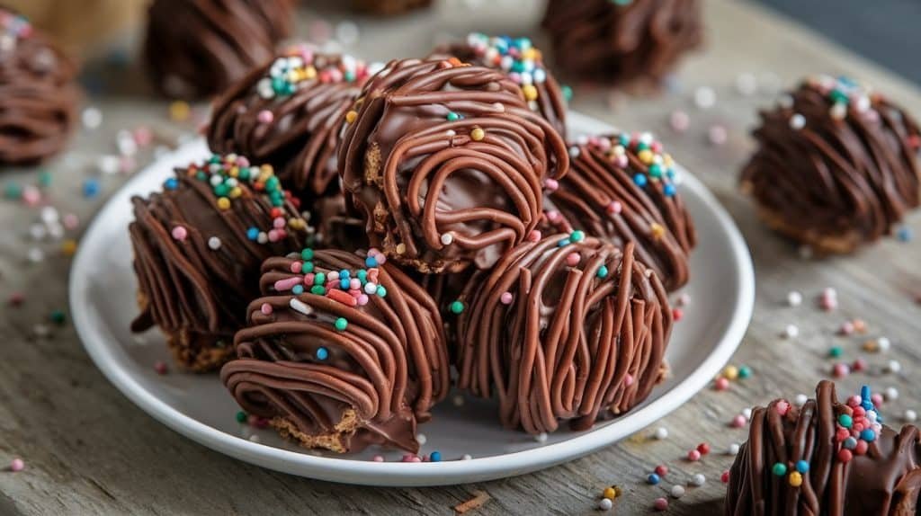 Crunchy Chocolate Haystacks