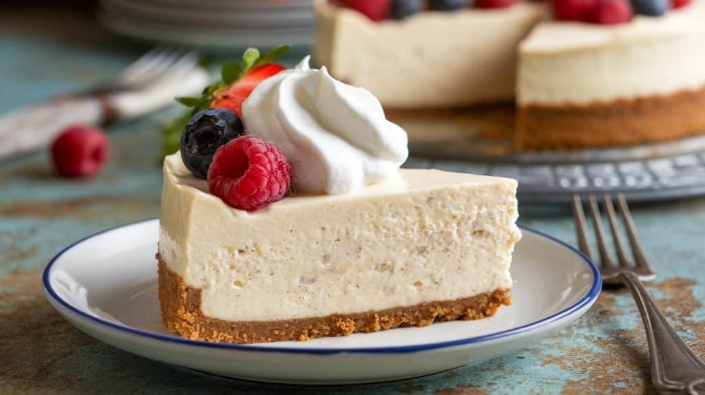 No-Bake Vanilla Bean Cheesecake