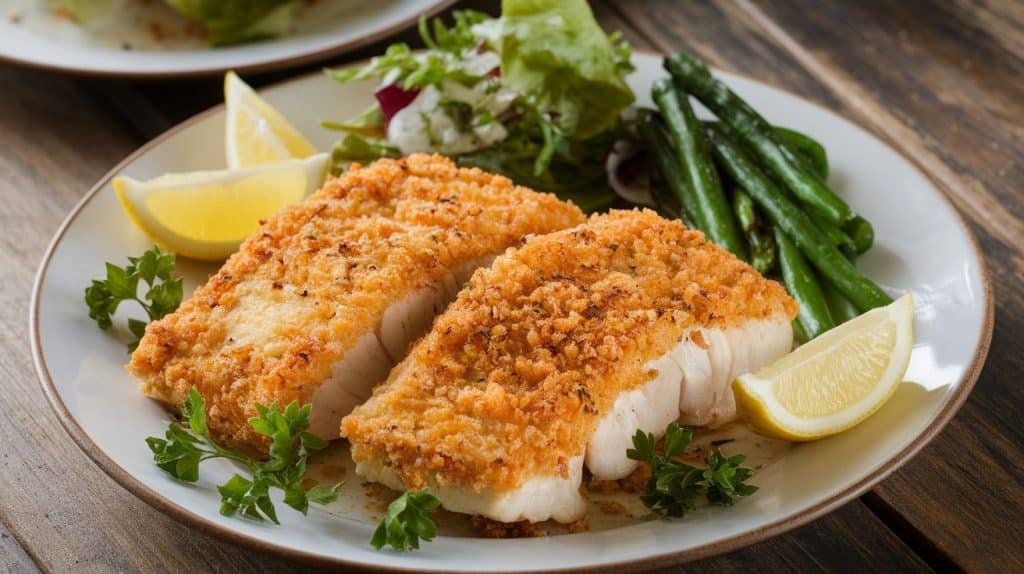 Panko Crusted Tilapia