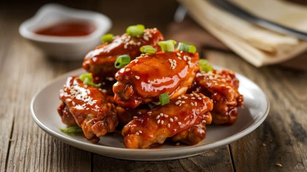 Sweet and Spicy Chicken Wings