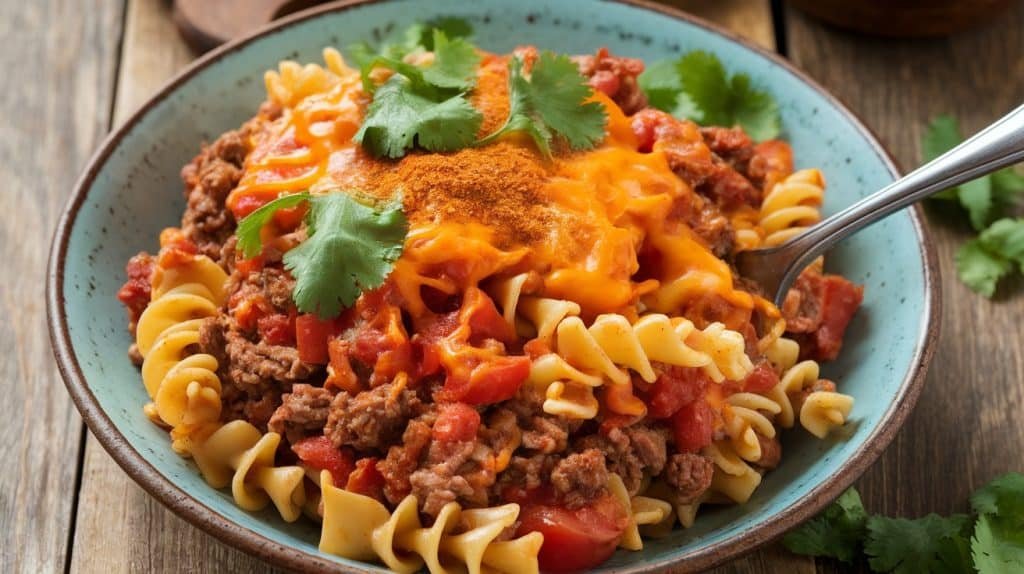 Beefy Taco Pasta