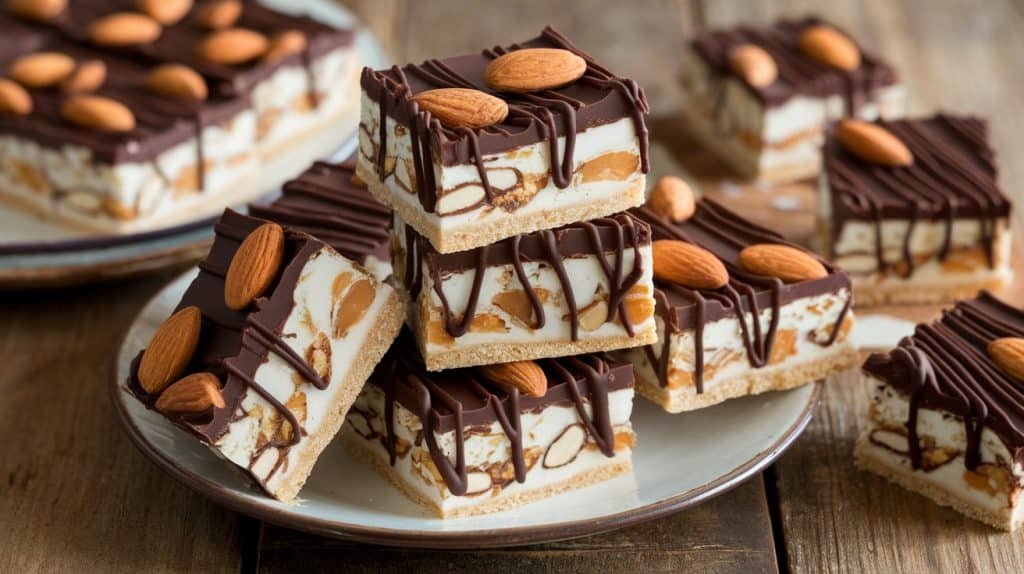Dark Chocolate Almond Joy Bars