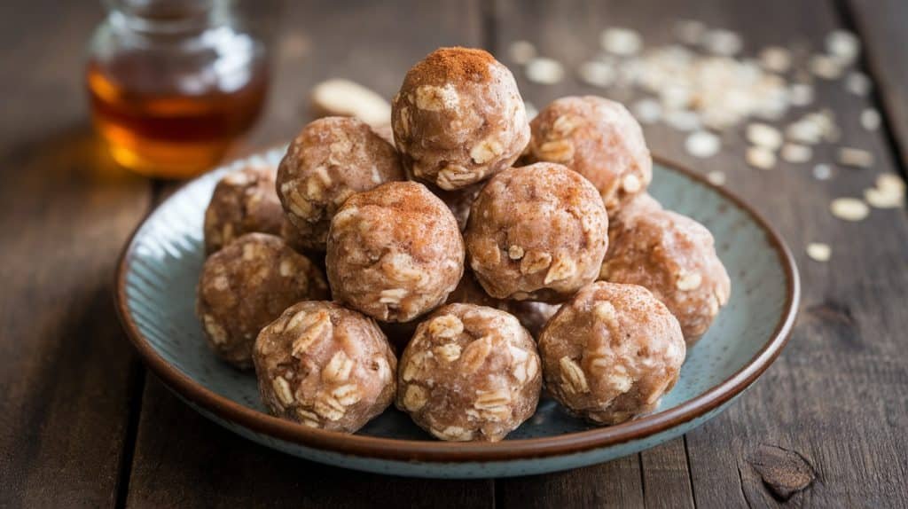 No-Bake Maple Cinnamon Energy Bites