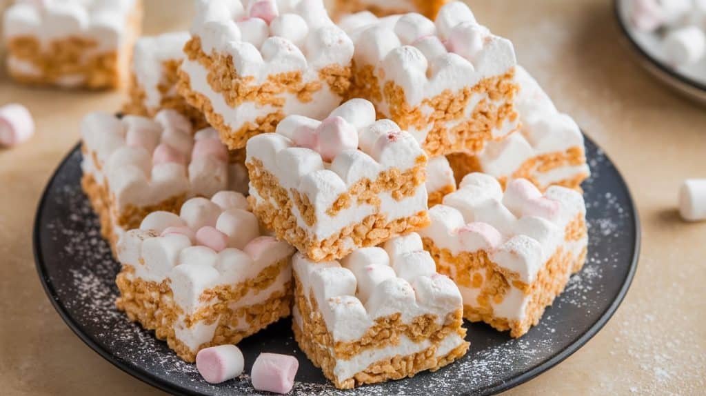 Simple and Sweet Marshmallow Bars