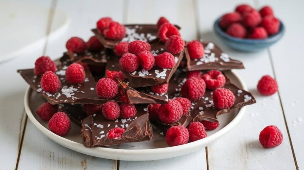 Raspberry Dark Chocolate Bark