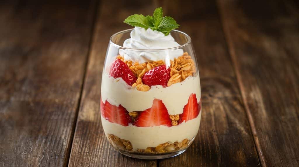 Easy No-Bake Vanilla Pudding Parfaits