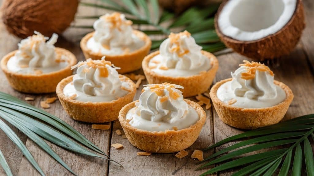 No-Bake Coconut Cream Pie Cups