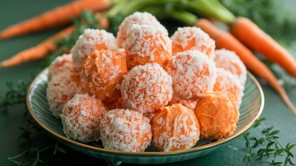 No-Bake Carrot Cake Truffles