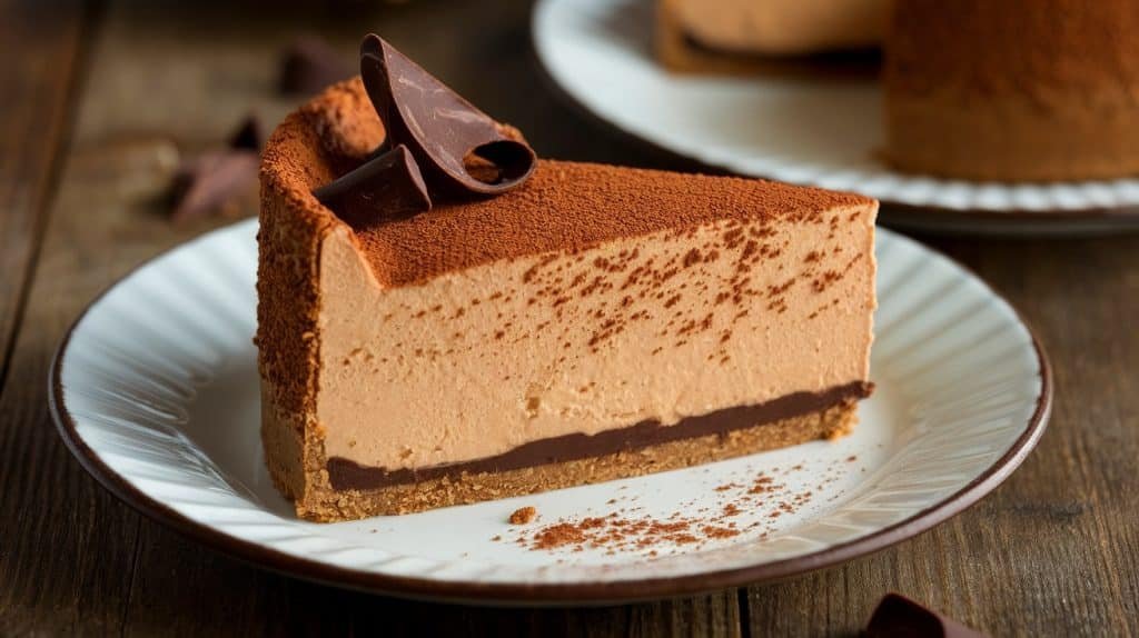 No-Bake Espresso Cheesecake