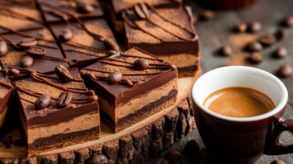 No-Bake Mocha Espresso Bars