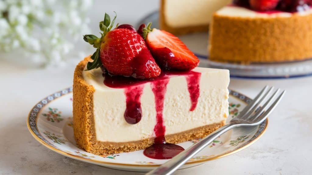 No-Bake Cheesecake with Graham Cracker Crust