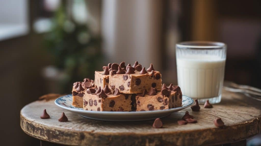 No-Bake Chocolate Chip Cookie Dough Bars