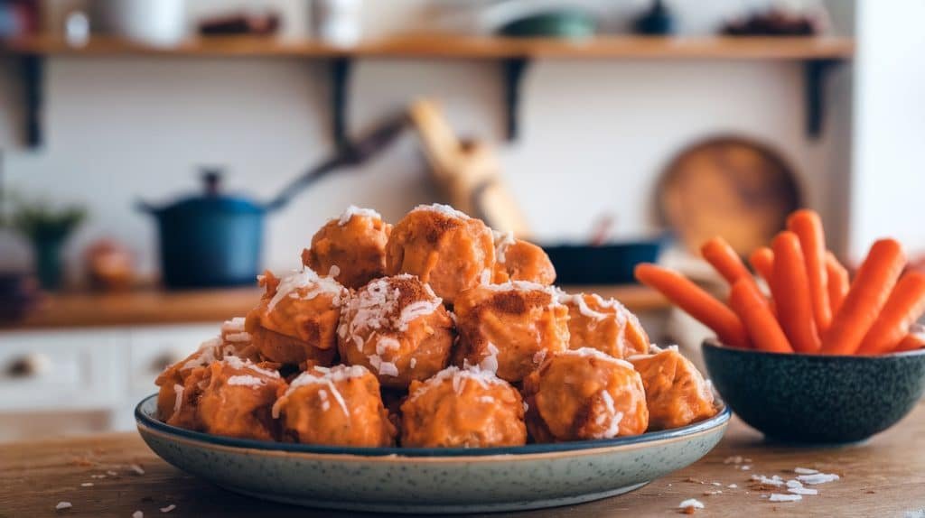 No-Bake Carrot Cake Energy Bites