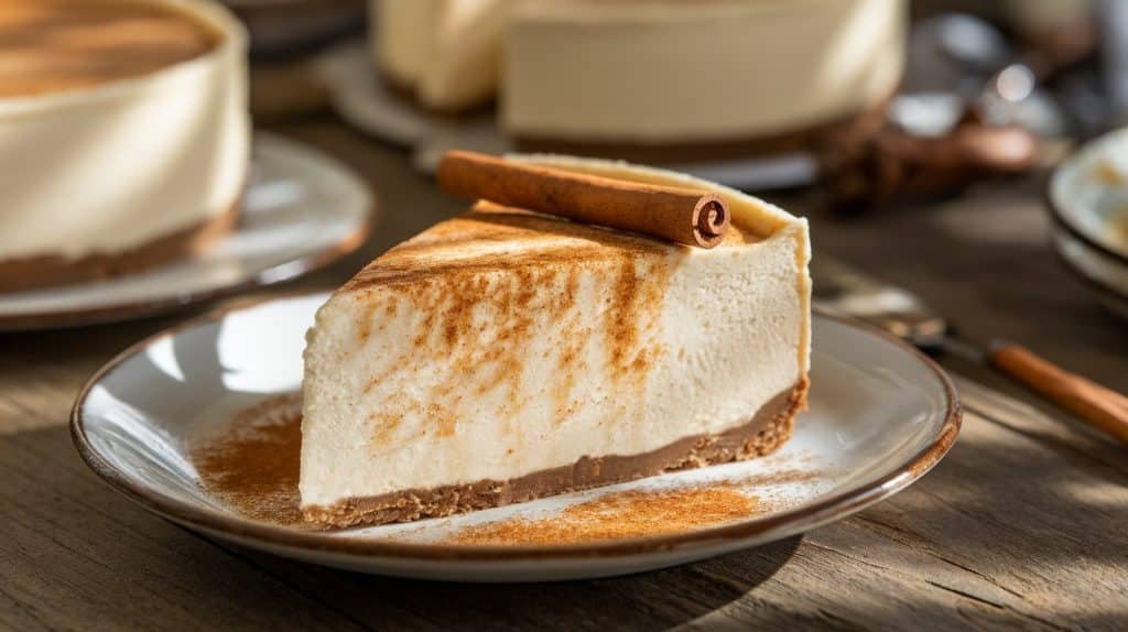 No-Bake Cinnamon Cheesecake