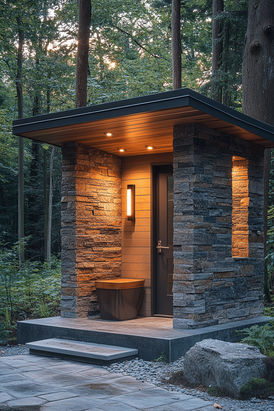 cabin bathroom