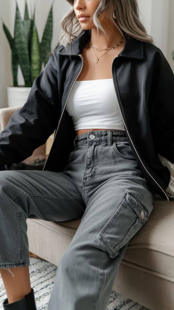 cargo pants outfit
