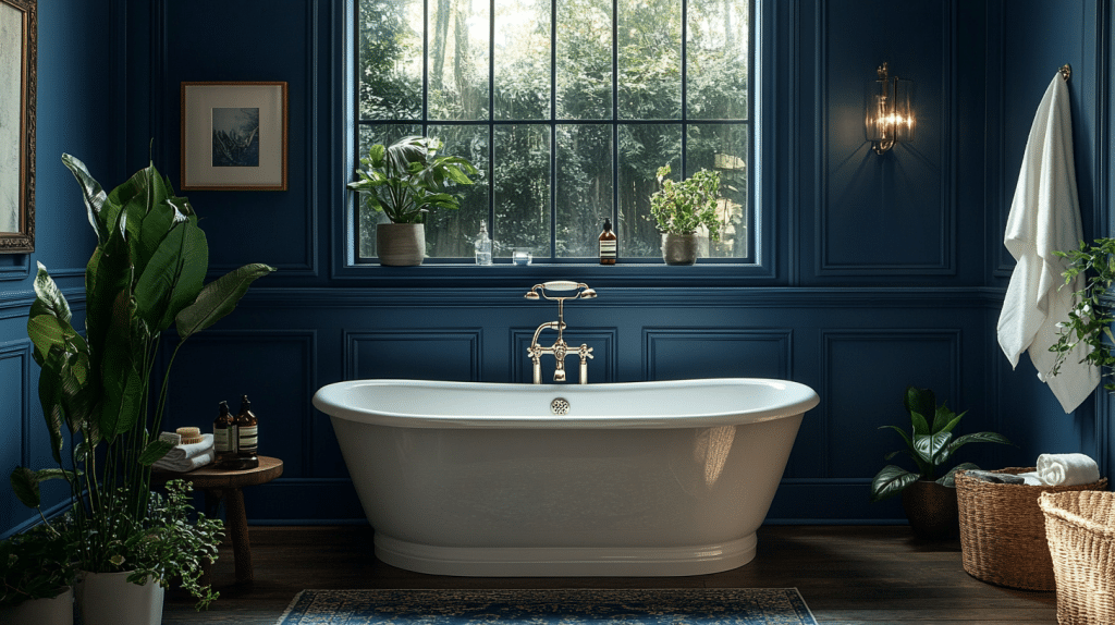 modern victorian bathroom