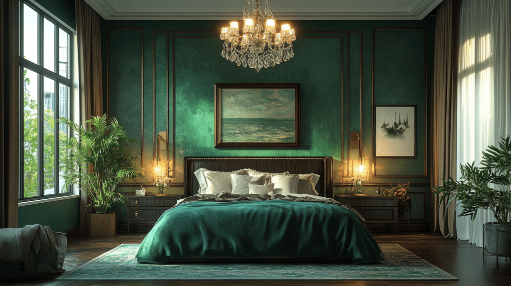 modern victorian bedroom