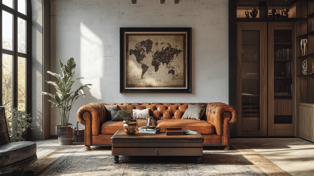 modern vintage interior