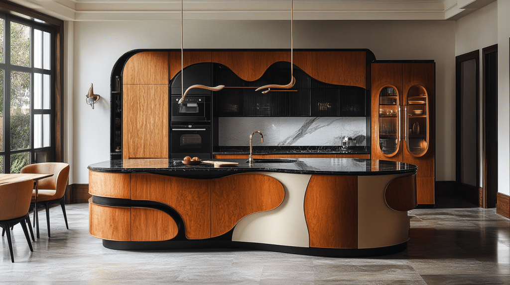 modern vintage kitchen