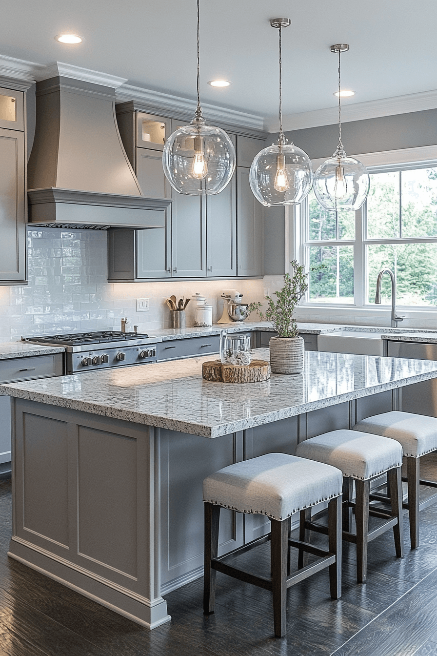 29 Greige Kitchen Cabinets That Bring Light and Airiness 1 greige kitchen cabinets